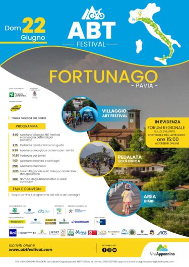 Il 22 giugno a Fortunago la tappa lombarda dell’Appennino Bike Tour Festival 