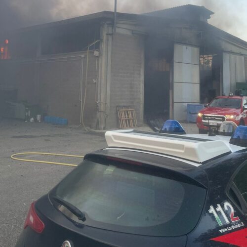 Spento l’incendio in una azienda agricola tra Tortona e Sale