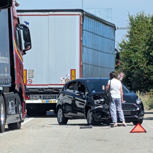 Incidente sulla statale 35 a Novi Ligure