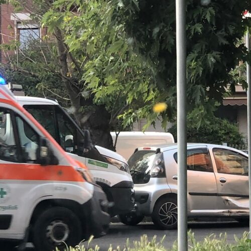 Incidente all’incrocio tra via Casalcermelli e via Maria Bensi ad Alessandria