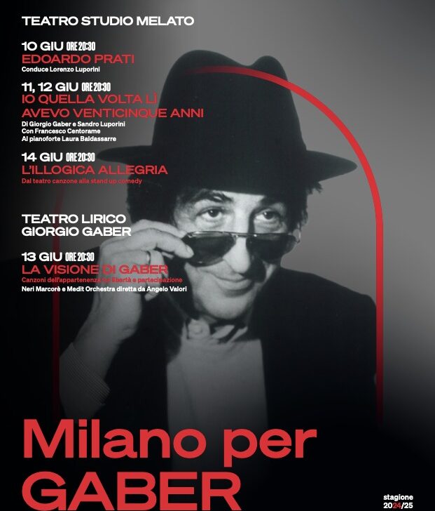 Torna dal 10 giugno la rassegna Milano Per Gaber