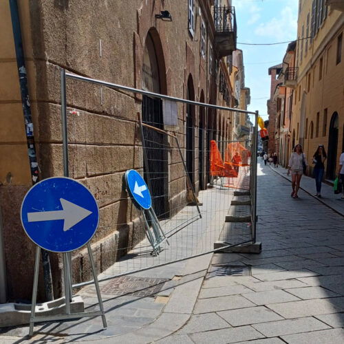 Pavia, lavori in Corso Garibaldi per marciapiedi più sicuri e accessibili