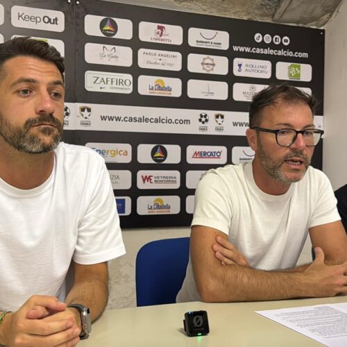 Casale: presentati il ds Marco Aceto e il team manager Marco Marianini