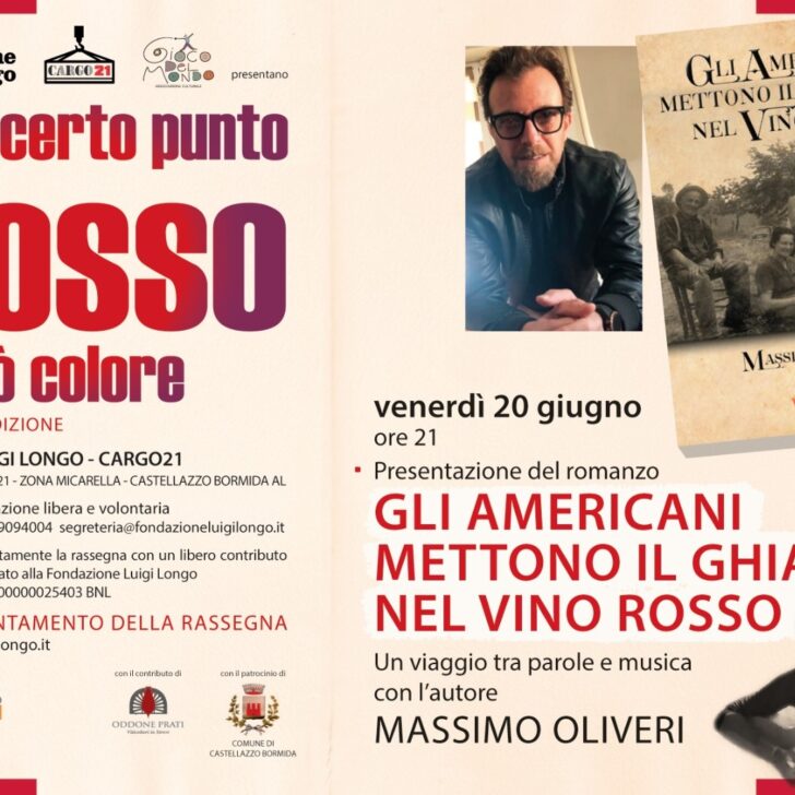 Massimo Oliveri presenta “Gli americani mettono il ghiaccio nel vino rosso” a Castellazzo Bormida
