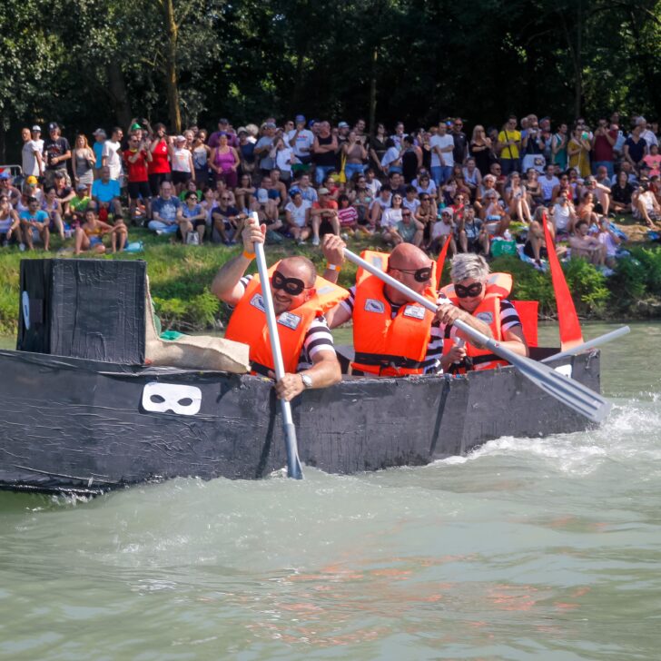 Torna il Carnevale acquatico di Casale. Sul Po le barche di cartone di “Galleggia non galleggia”