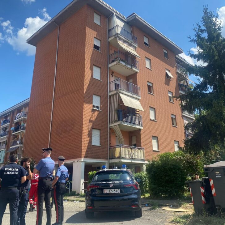 Incendio palazzina a Novi Ligure. Paura ma nessun ferito. 50 persone in attesa di rientrare in casa