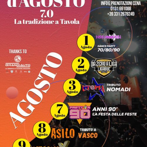 “Notti d’Agosto 7.0: a Lobbi sei serate tra musica dal vivo e sapori della tradizione”