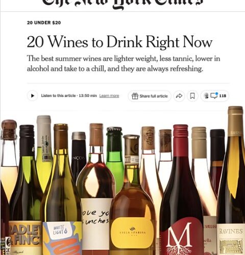 Villa Sparina Gavi 2023 tra i migliori bianchi del mondo secondo il New York Times