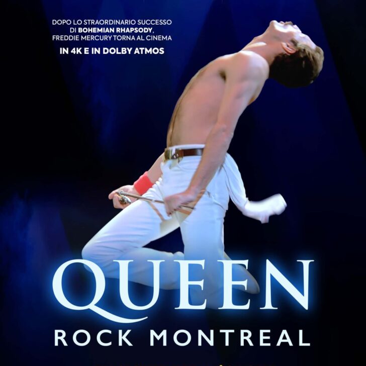 Freddie Mercury rivive al cinema nello storico show del 1981 “Queen. Rock Montréal”
