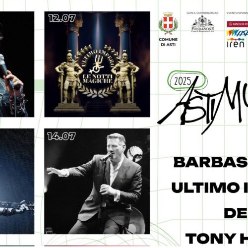 Barbascura, Vecchioni, Alessandra Amoroso e i Punkreas. Ad AstiMusica dieci serate tra icone pop e punk 