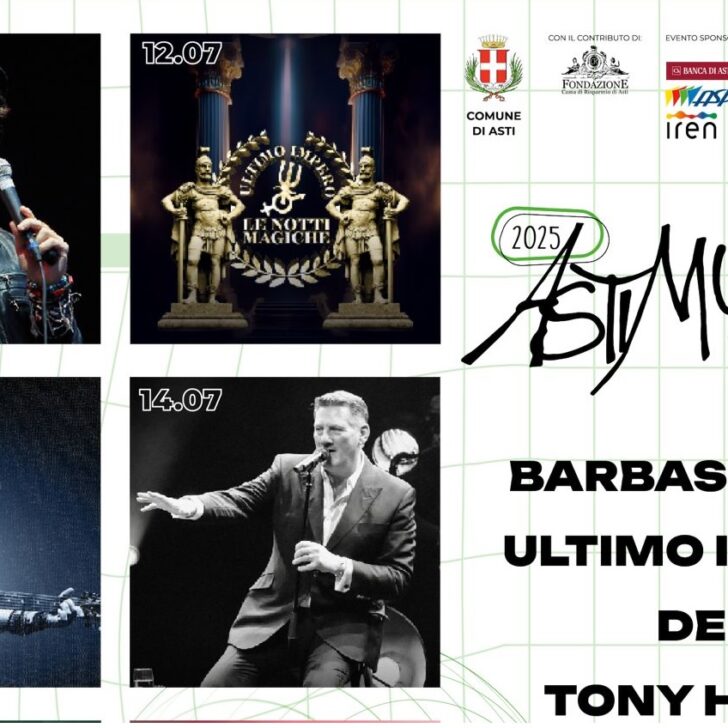 Barbascura, Vecchioni, Alessandra Amoroso e i Punkreas. Ad AstiMusica dieci serate tra icone pop e punk 