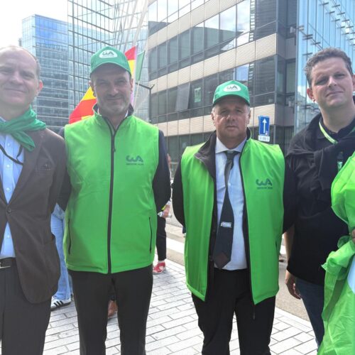Protesta della Cia a Bruxelles sulla Pac e il Fondo Unico: “Proposta inaccettabile, sarebbe la fine”