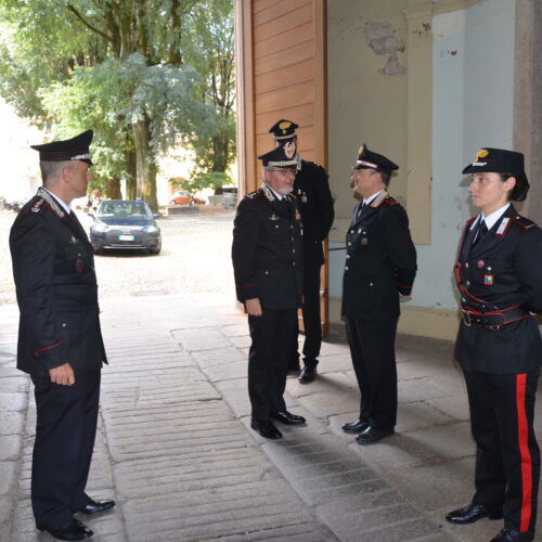 Il Comandante della Legione Carabinieri “Lombardia” in visita al Comando Provinciale