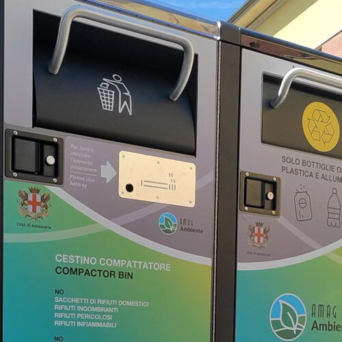 Amag Ambiente: “Con i cassonetti intelligenti raccolta più efficiente. Risparmio di mezzi, tempo e risorse”