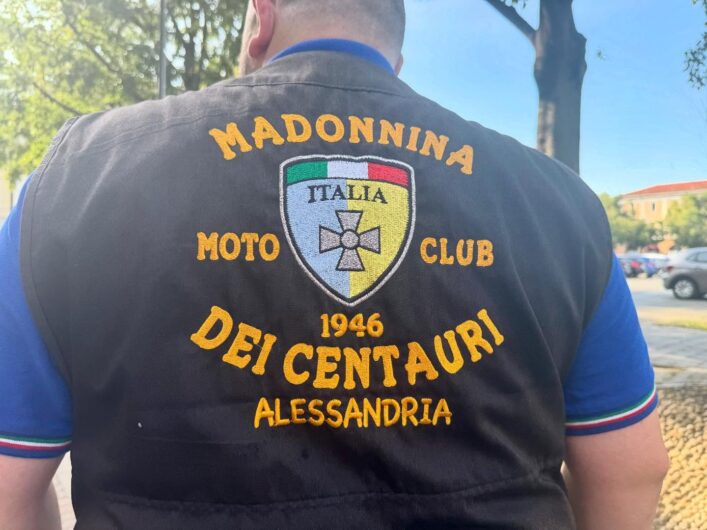 Il presidente d’onore Alberto Cirio accende l’80esimo motoraduno internazionale “Madonnina dei Centauri”