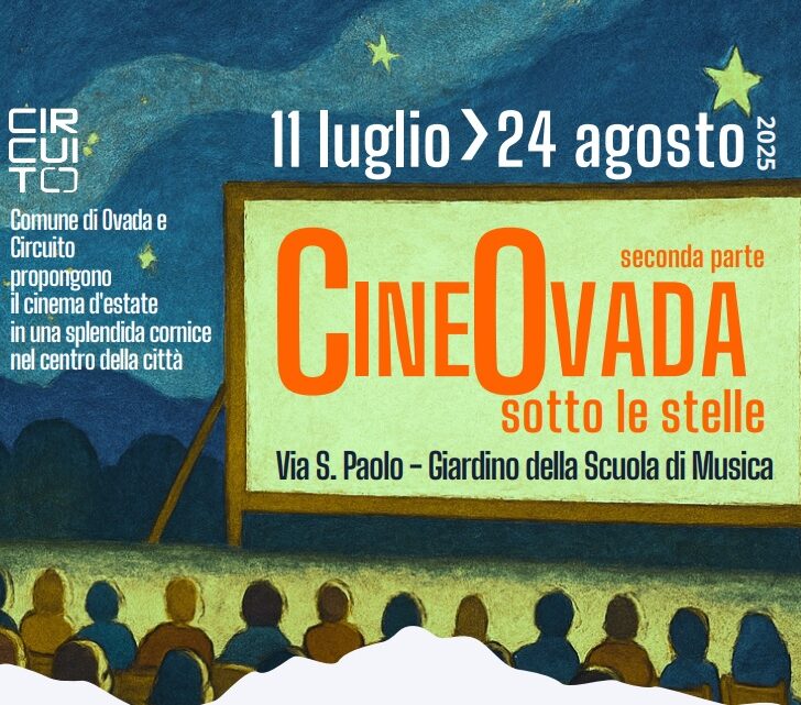 “CineOvada sotto le stelle”: i film in programmazione fino al 24 agosto