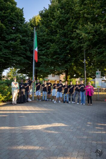 A Bassignana la festa della leva con i neo maggiorenni del paese