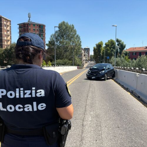Riaperto il ponte Tiziano dopo lo scontro tra due auto