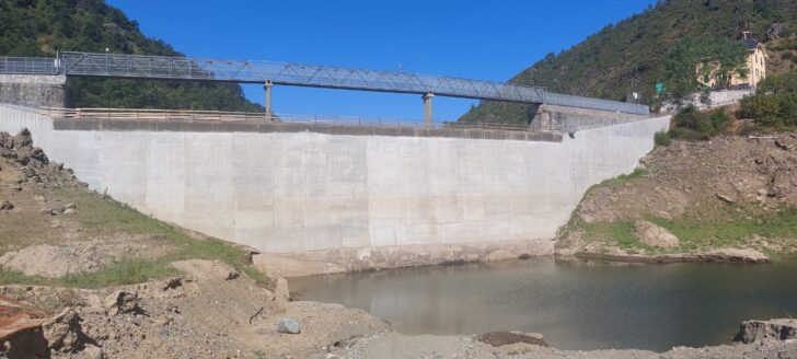 Diga della Lavagnina. Terminati i lavori “più impattanti” a monte