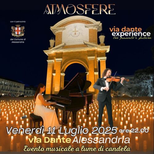 In via Dante le più belle colonne sonore e la luce soffusa di 700 candele
