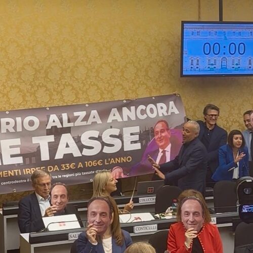 Opposizioni contro Cirio: “Aumento Irpef colpisce ceto basso e medio e lui non ci mette la faccia”