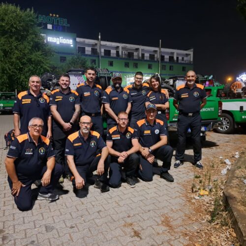 Emergenza Vesuvio: partiti dal Piemonte undici volontari della Colonna Mobile Anti Incendi Boschivi