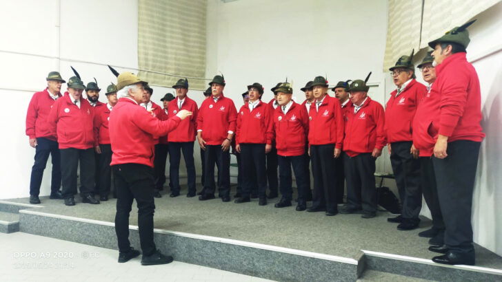Il Cristo si prepara a dare il benvenuto agli Alpini.  A settembre tre giorni di eventi