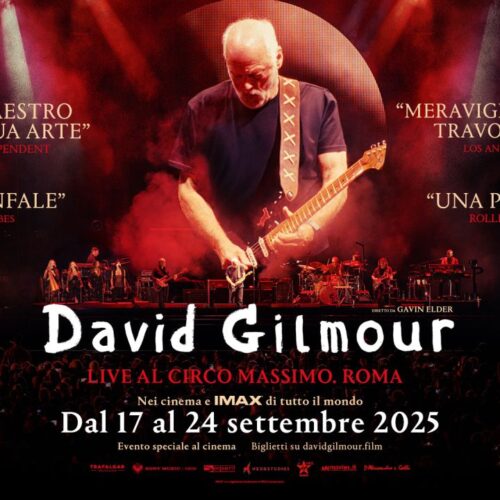 David Gilmour al cinema con il film concerto “Live al Circo Massimo. Roma”