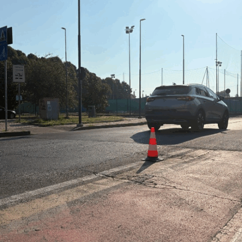 Attraversamenti pedonali rialzati in viale Teresa Michel e al Cristo: “Interverremo anche in altre zone di città e sobborghi”