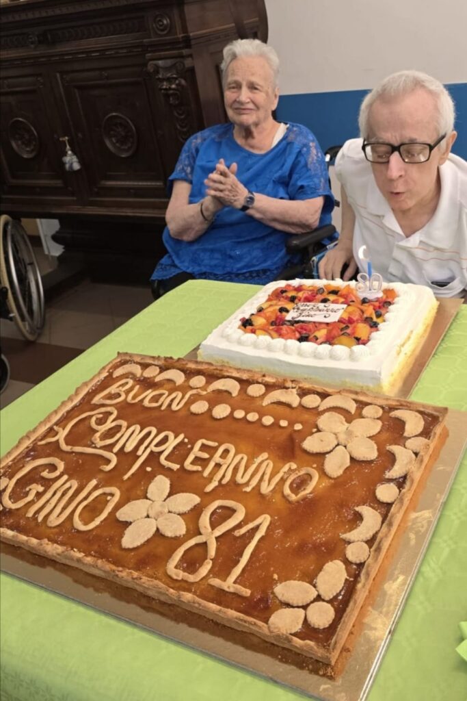Gino scotto disegnatore 80 anni