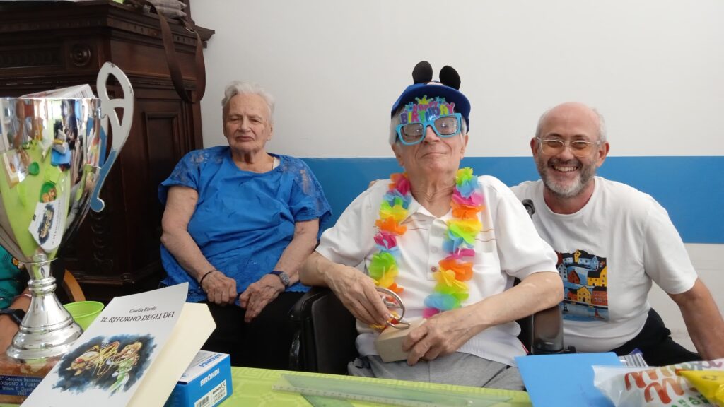 Gino scotto disegnatore 80 anni
