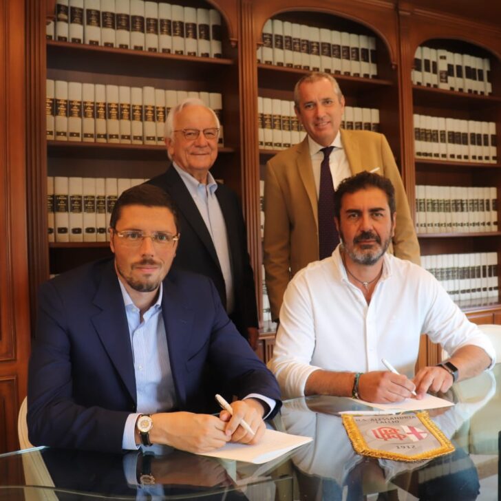 Formalizzato il passaggio dell’Alessandria calcio a Barani