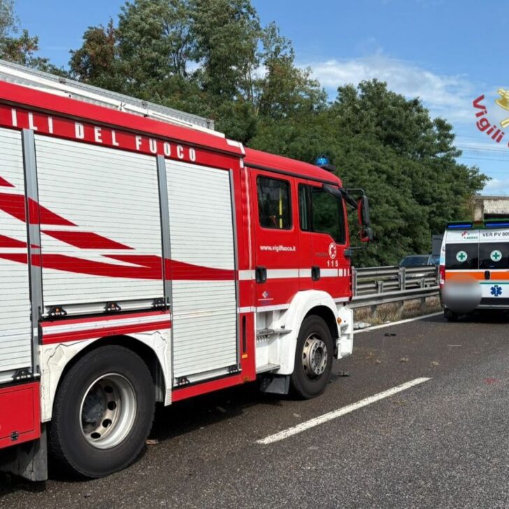 Incidente sulla tangenziale di Pavia