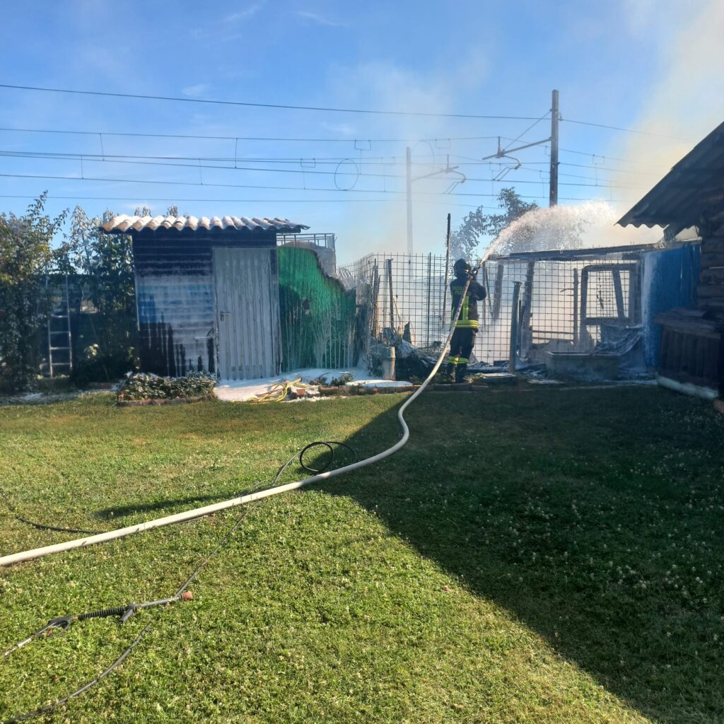 Incendio cristo 3 agosto 2025