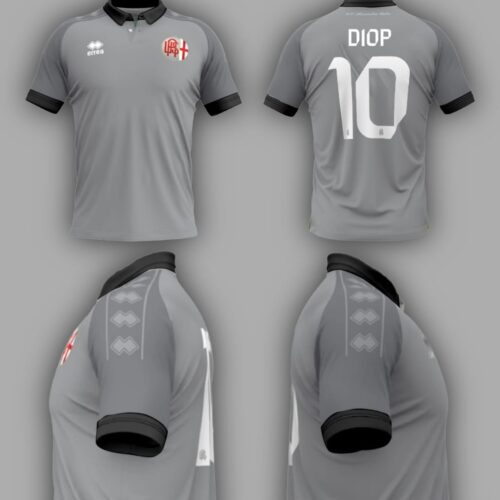 La nuova maglia grigia avrà i bordi neri: i tifosi hanno scelto