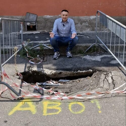 Locci e Sciaudone: “Basta transennare le buche e non fare nulla per mesi”