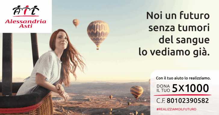 Un piccolo gesto per una grande causa: il 5×1000 all’Associazione Italiana contro Leucemie, Linfomi e Mieloma (AIL)