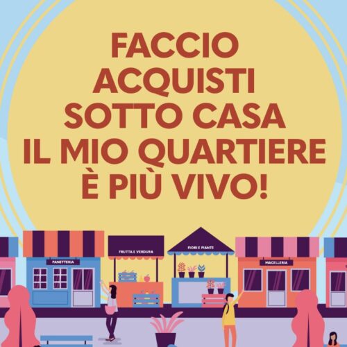 Il Cristo lancia la campagna “Fai acquisti sotto casa” per sostenere i negozi di vicinato