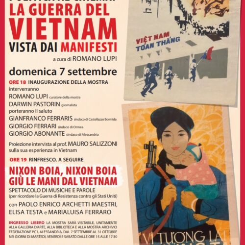 La guerra del Vietnam vista dai manifesti: da domenica 7 settembre la mostra nella sede della Fondazione Longo