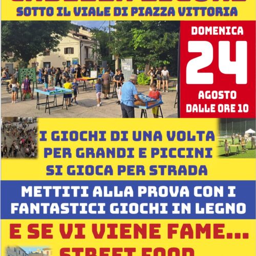Domenica 24 agosto a Cabella Ligure “I giochi di una volta”: divertimento in strada per tutti