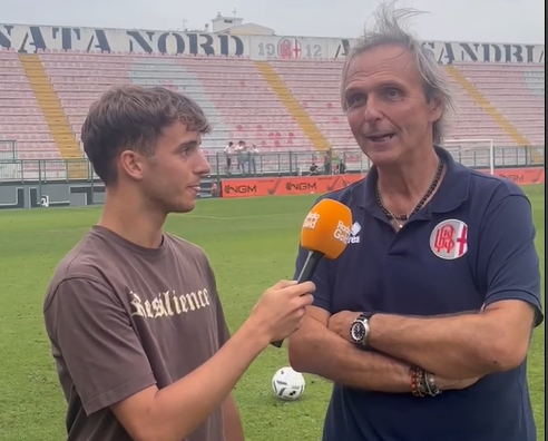 L’Alessandria pareggia con la Luese. Il commento di mister Merlo