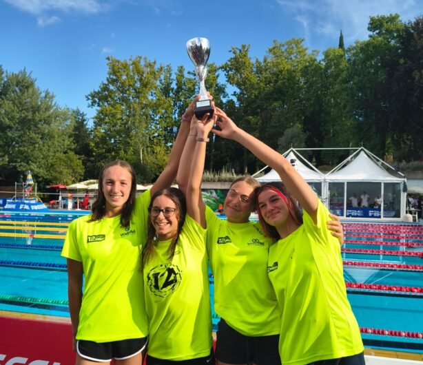 Zoe Johnson campionessa italiana nei 400 stile libero, categoria Ragazze