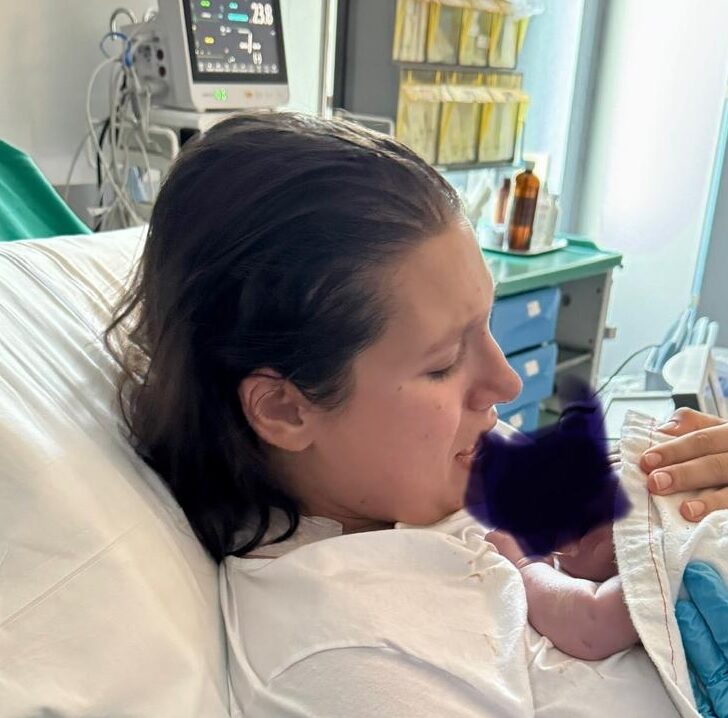 Parto senza dolore all’Ospedale di Casale: la nascita della piccola Azzurra con la partoanalgesia