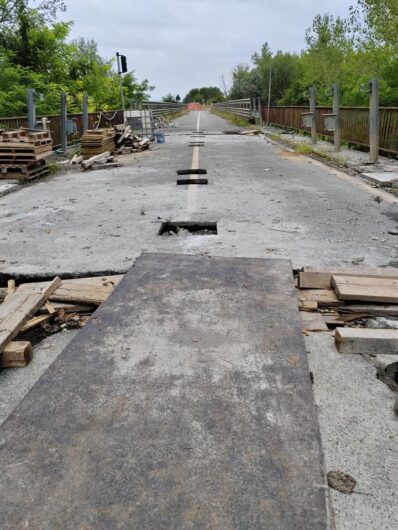 Ponte di Bassignana riaperto entro metà settembre: senso unico alternato fino a fine ottobre