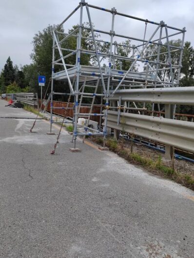 Ponte di Bassignana riaperto entro metà settembre: senso unico alternato fino a fine ottobre