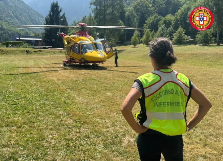 In shock anafilattico dopo essere stato punto da insetti: soccorso in Valle Pesio nel Cuneese
