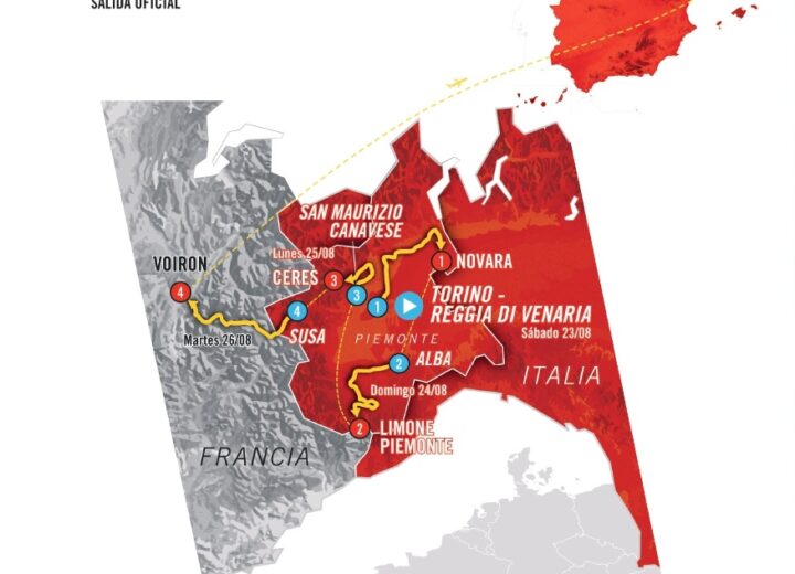 Ancora Piemonte per la Vuelta: oggi partenza da Alba e arrivo a Limone