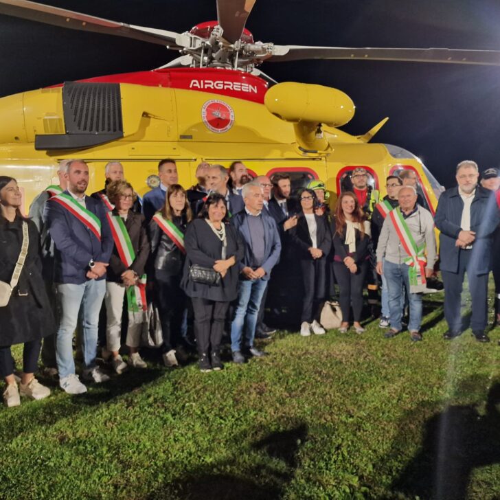 Ovada inaugura la nuova pista per l’elisoccorso: sicurezza e soccorsi più rapidi anche di notte