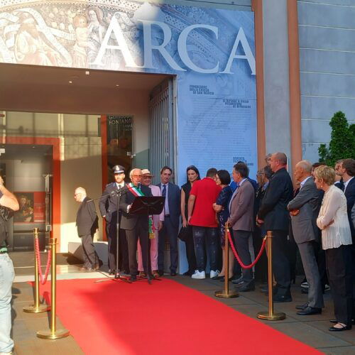 Vercelli, il Sindaco Scheda inaugura la mostra “Guttuso, De Pisis, Fontana” ad ARCA
