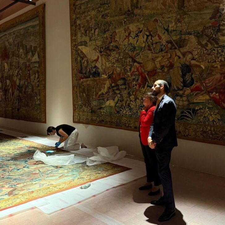Pavia sta per vedere da vicino gli arazzi di Capodimonte